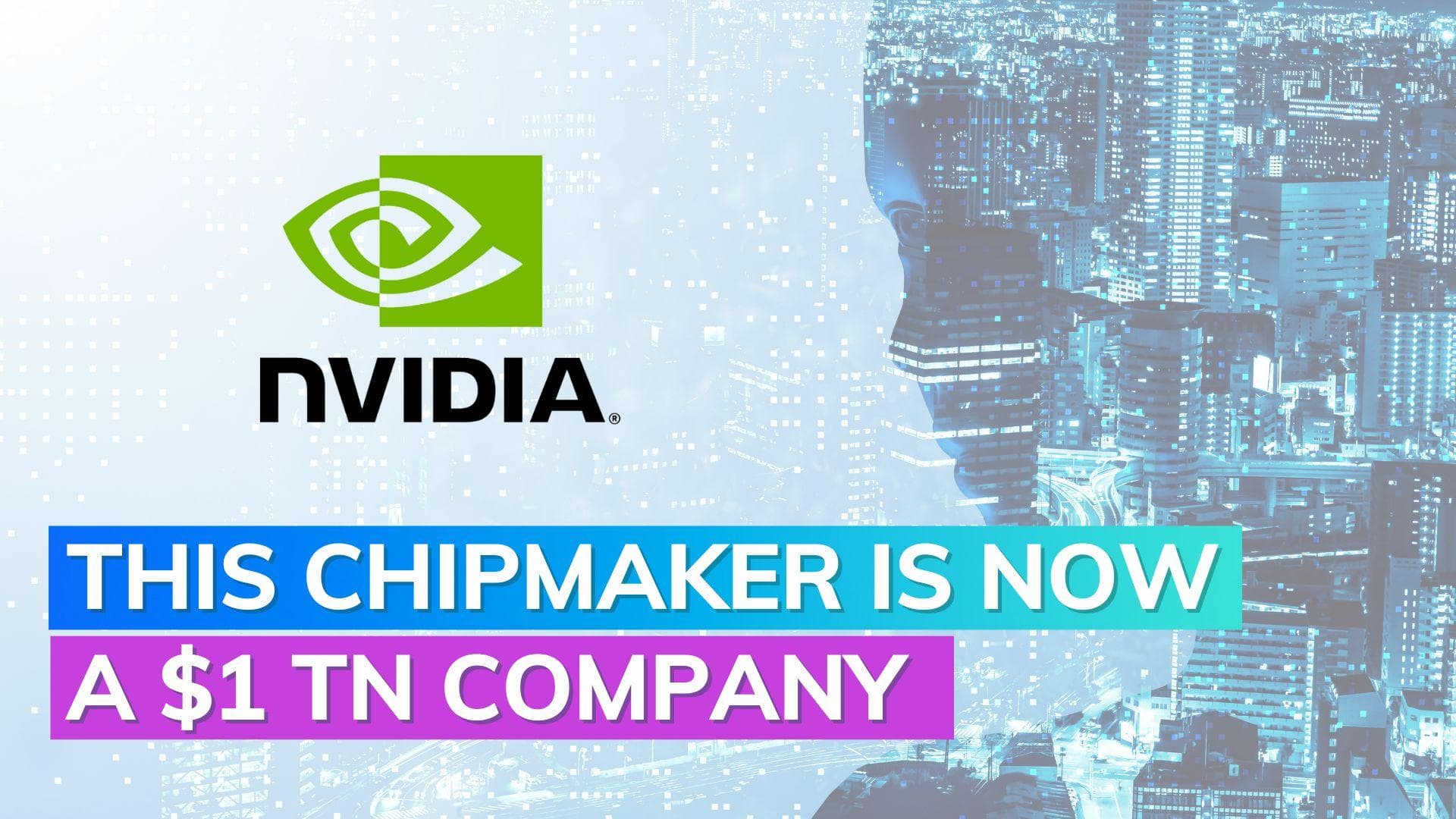 Nvidia becomes the first chipmaker with $1 trillion market-cap; CEO gets grand welcome in Taiwan