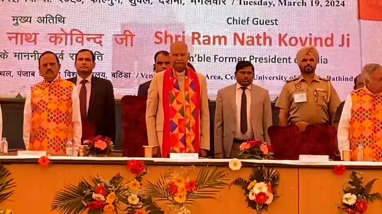 Central University of Punjab honours NSA Doval with doctorate in Literature 