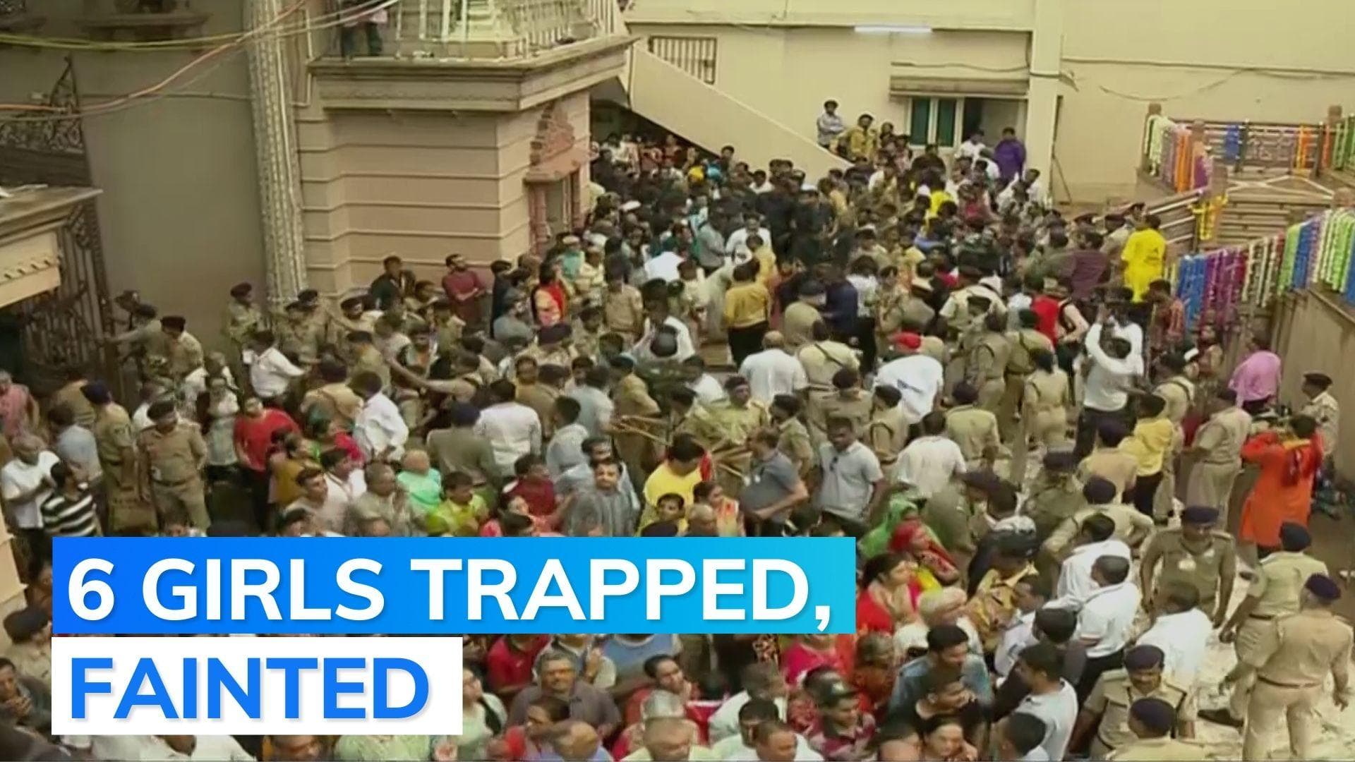 Puri: stampede-like situation at Jagannath temple, 6 girl students injured