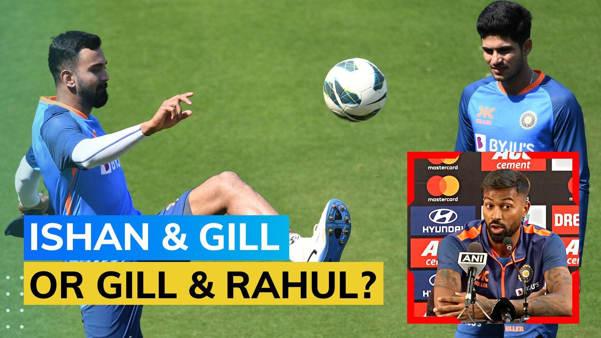 IND vs AUS: Hardik Pandya gives a huge update on who will open for Team India in 1st ODI