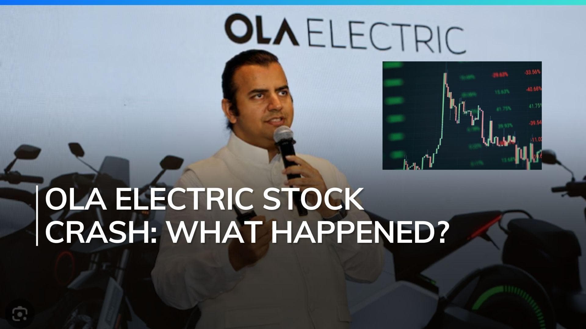Ola Electric’s Stock Nosedives! Early Gains Wiped Out