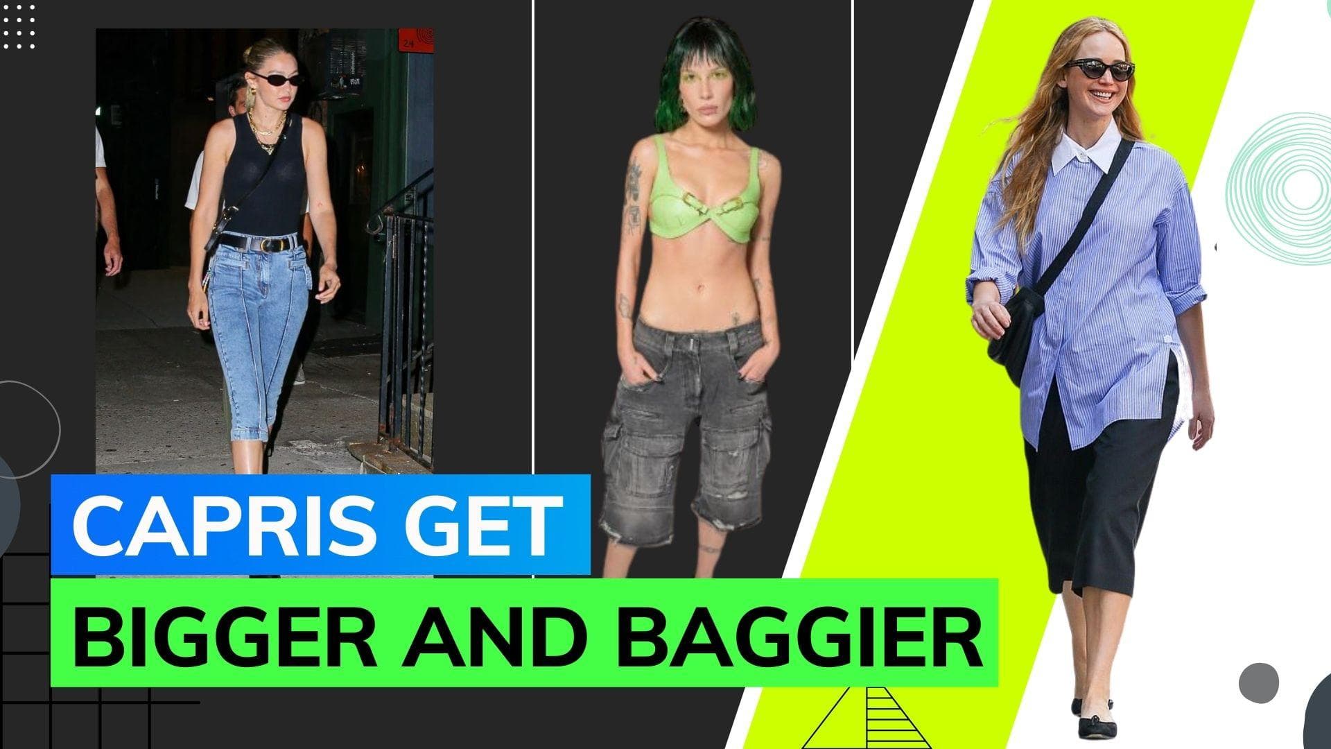 After cargos and parachute pants, capris are having a moment; here's how to style them