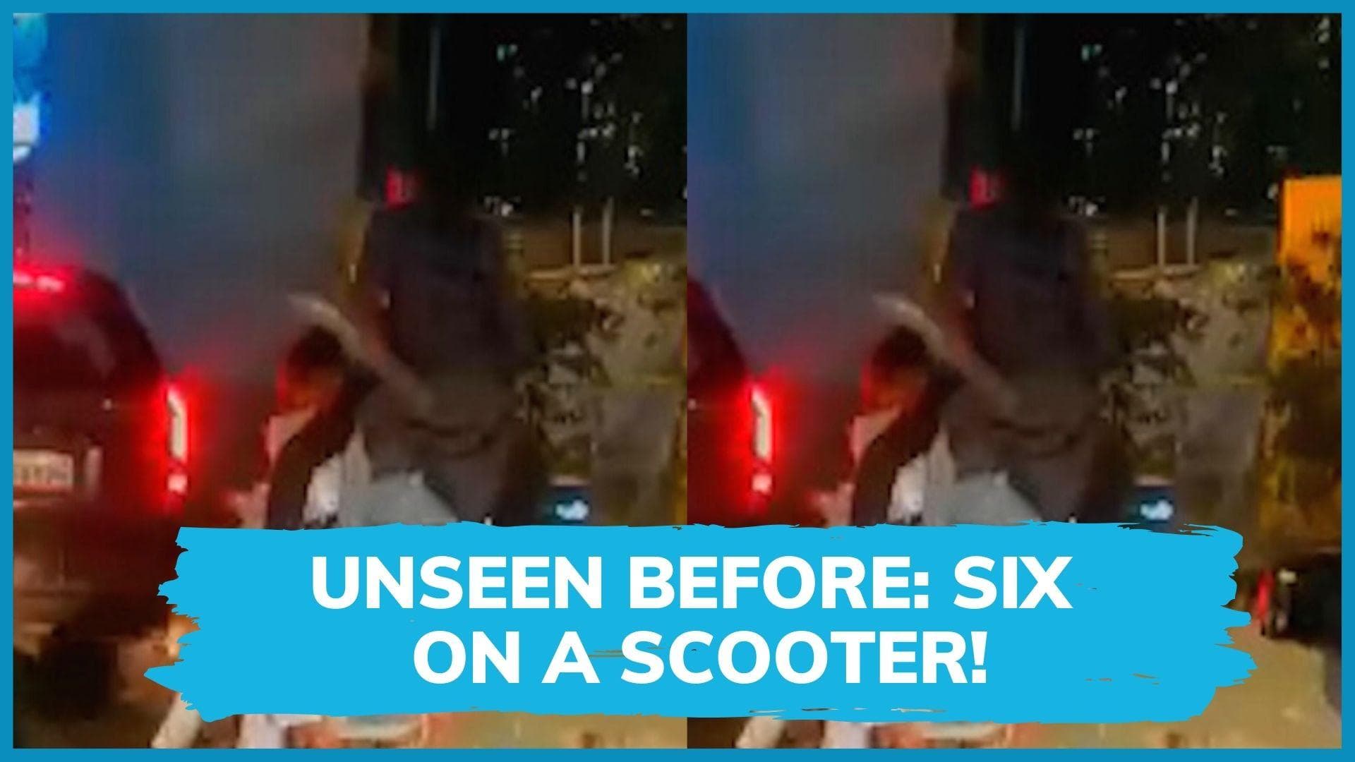  'Fukra Panti' hits new low, six Mumbai boys ride a scooter | Watch 