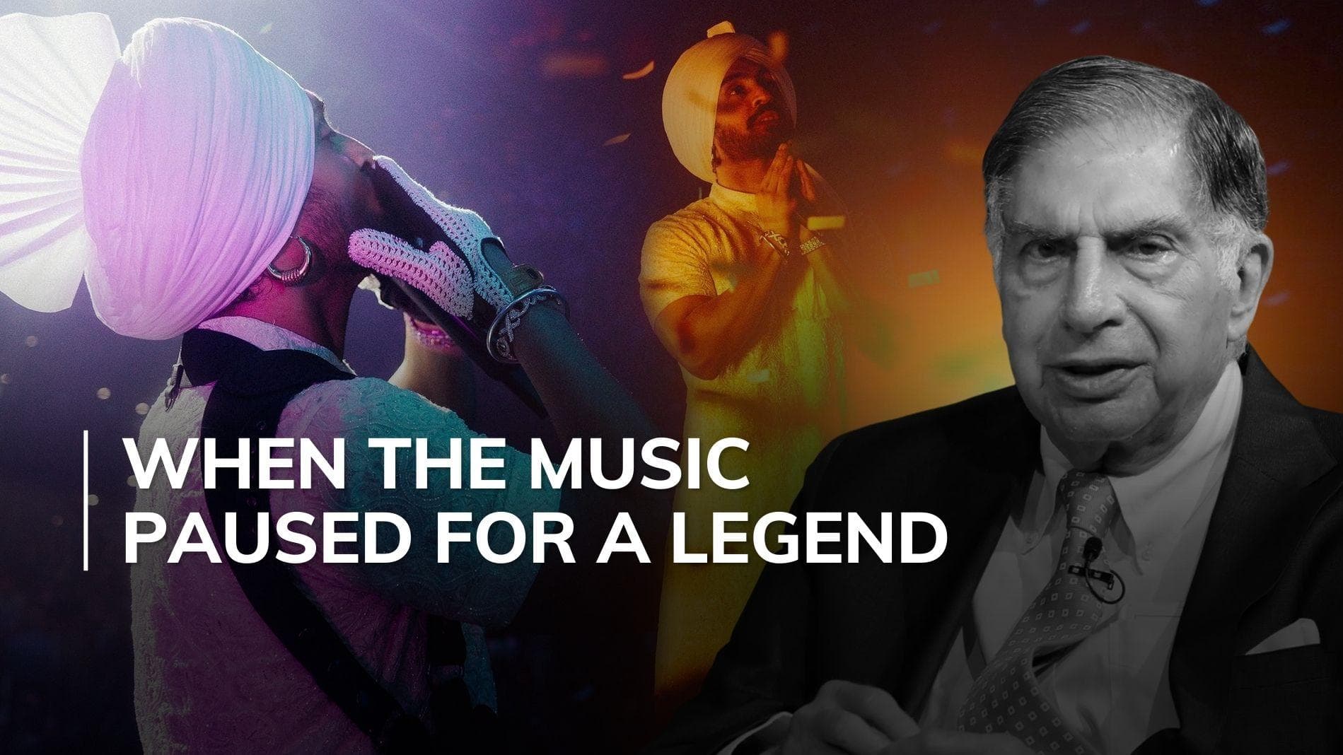 Ratan Tata remembered: Diljit Dosanjh pauses concert in Germany for a heartfelt tribute | Watch