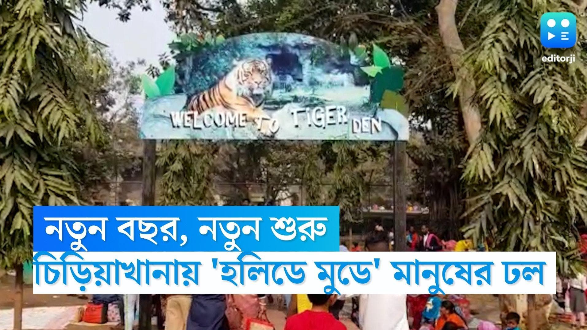 Alipore Zoo Crowd: নতুন বছর, নতুন শুরু! শহরে রাজপথে মানুষের ঢল, চিড়িয়াখানায় রেকর্ড ভিড় 