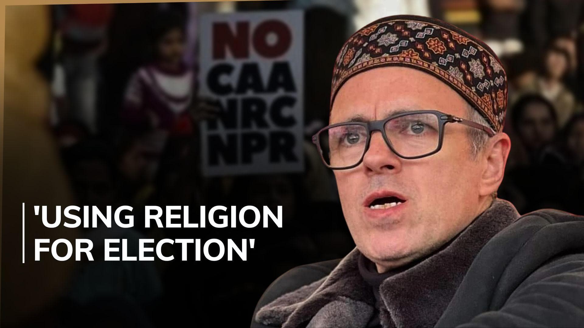 'BJP's Ramadan gift to Muslims': Omar Abdullah on CAA notification