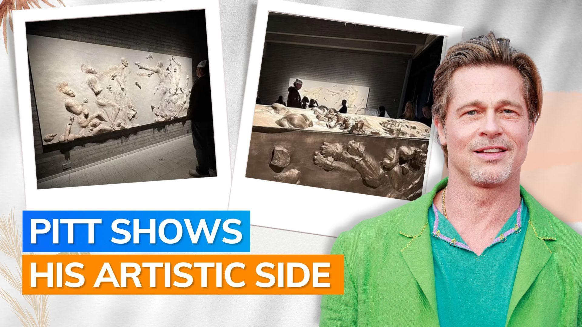 Brad Pitt makes his debut as a sculptor in Finland exhibition