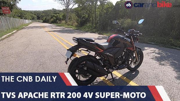 TVS Apache RTR 200 4V Super-Moto Variant
