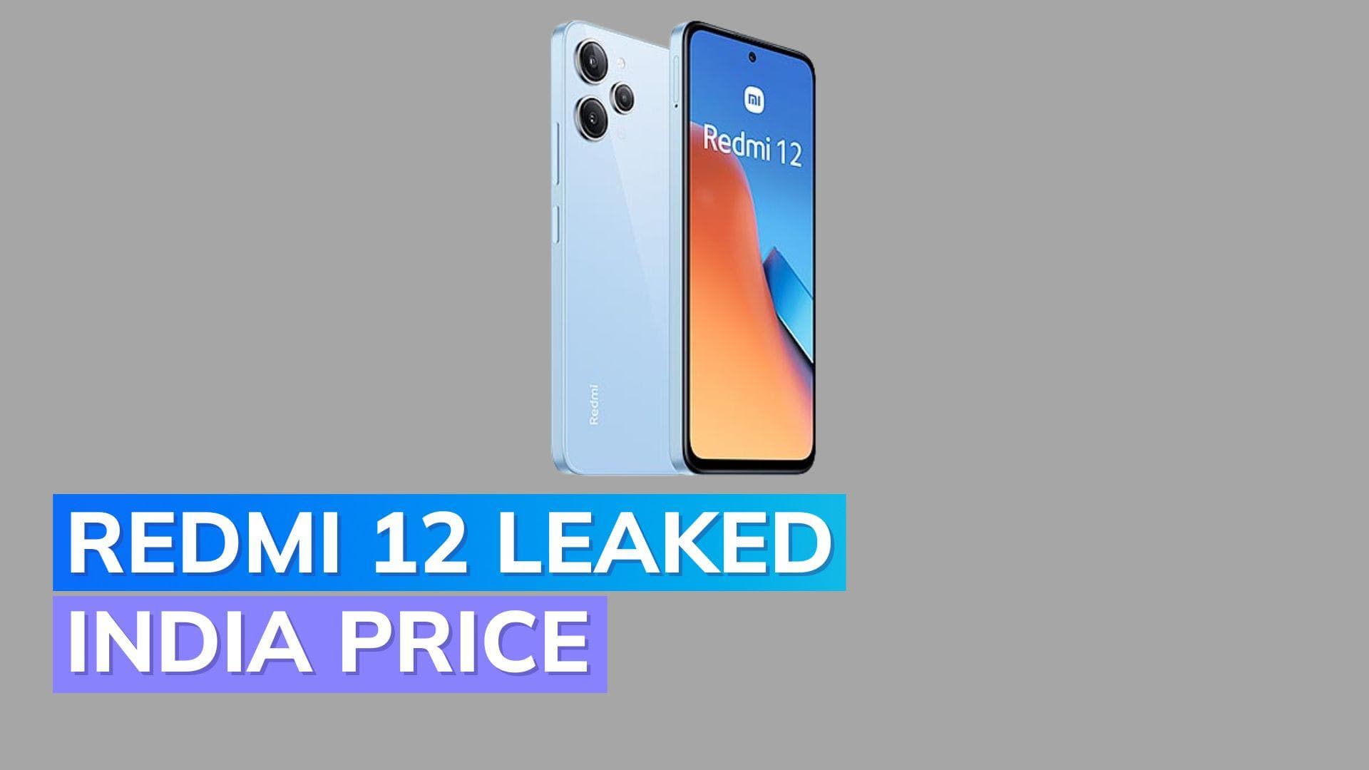 Redmi 12 5G India price, storage variants leaked ahead of August 1st launch