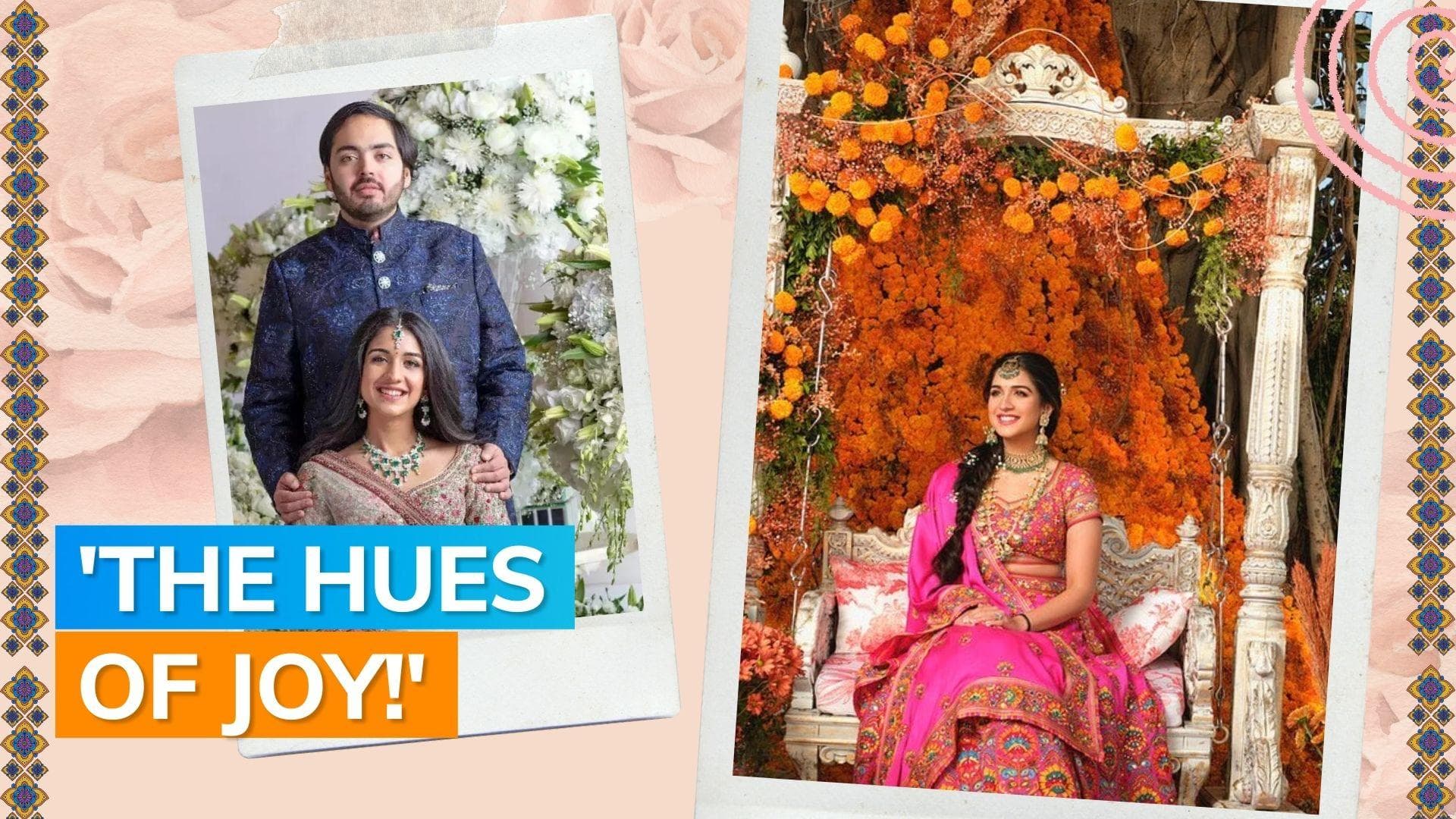 Anant Ambani's bride-to-be Radhika Merchant grooves to the song ‘Ghar More Pardesiya’ at Mehendi ceremony