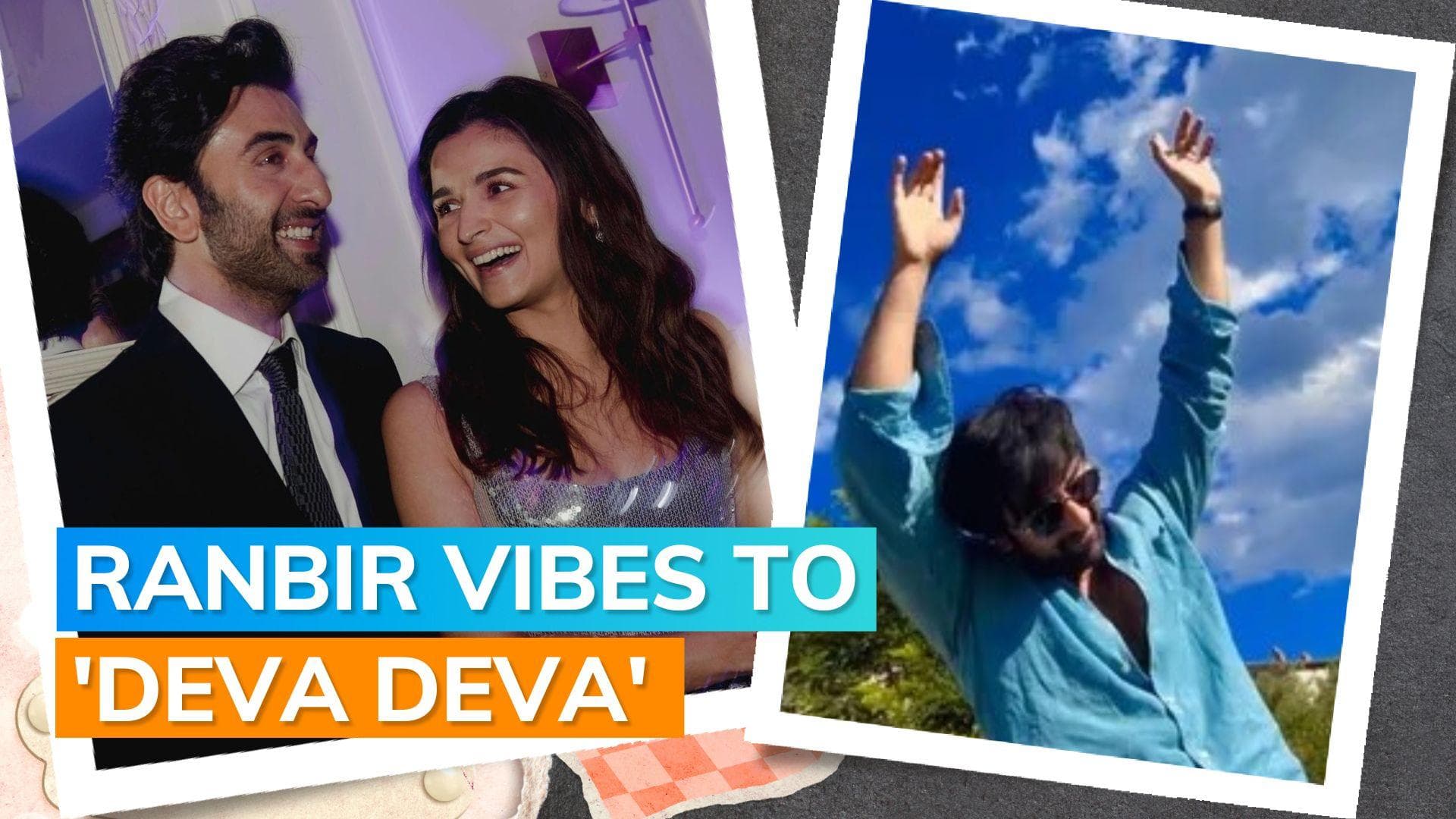 Alia Bhatt shares a video of Ranbir Kapoor dancing to 'Deva Deva', calls him 'light of her life'