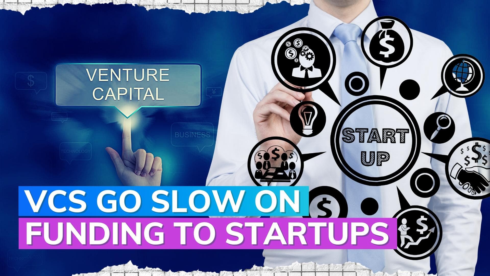 Venture capital inflow drops by 20%; Investors delay startup deals