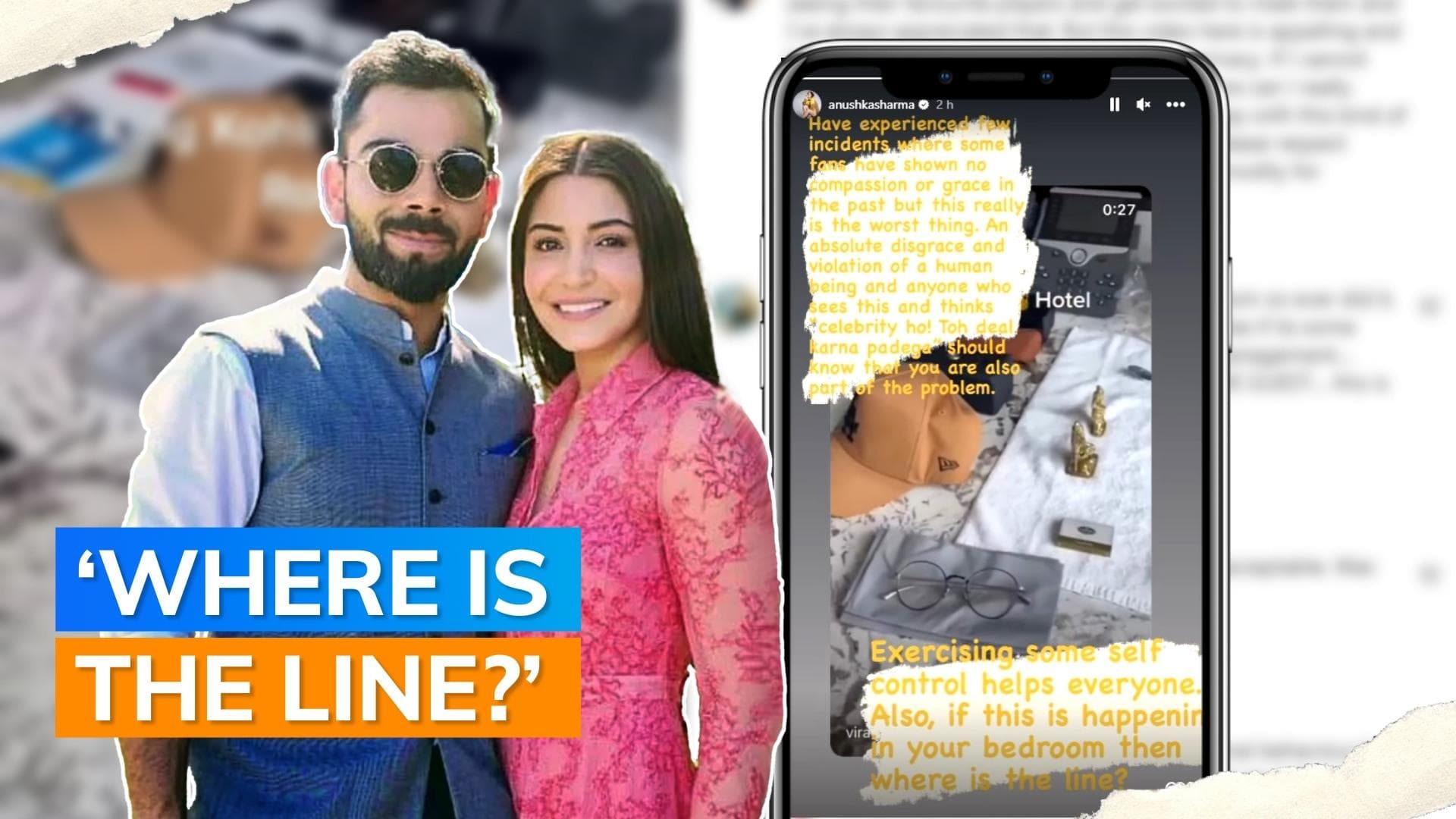 Anushka Sharma, Virat Kohli lash out at fan for invading privacy by sharing video of latter's hotel room