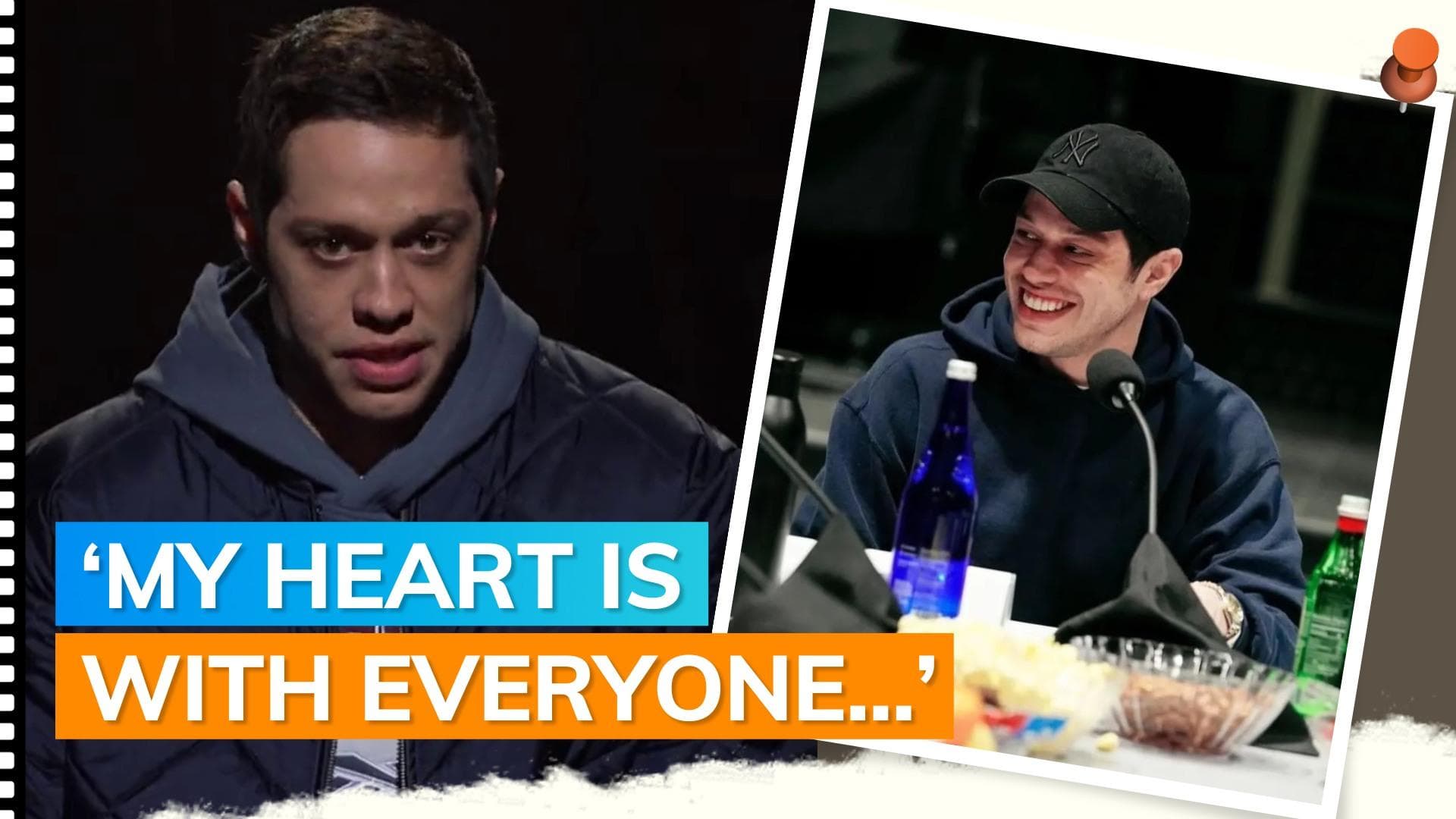 Israel-Gaza crisis: Pete Davidson gives emotional speech; says 'no one in this world deserves to suffer'
