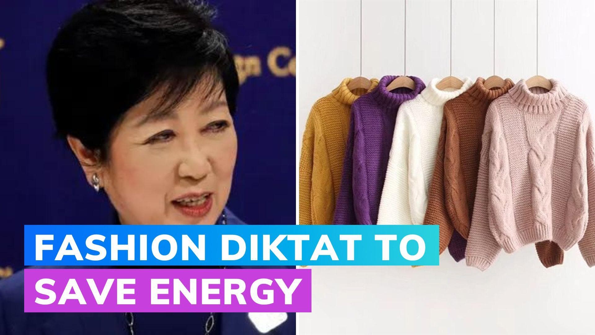 Tokyo residents asked to wear turtlenecks: here's why