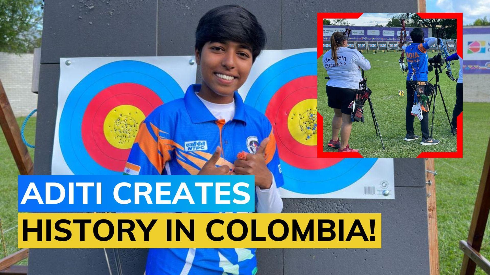 Aditi Gopichand Swami: 16-year-old breaks Archery world record