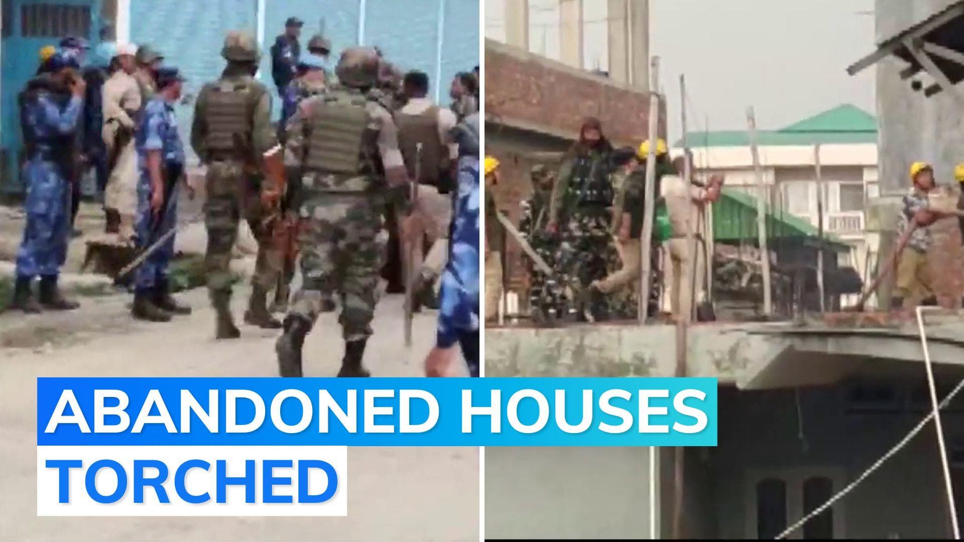 Fresh violence erupts in Manipur's Imphal, forces rushed 