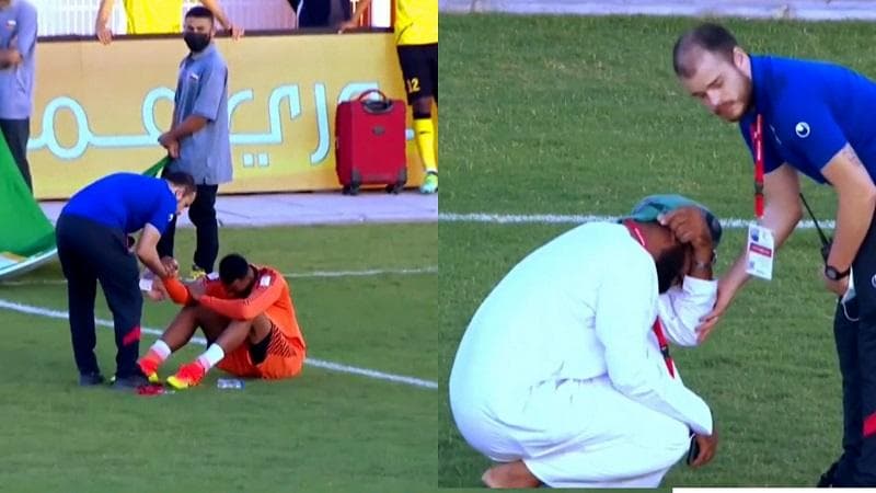 Oman footballer dies aged 29 after collapsing during warm-up