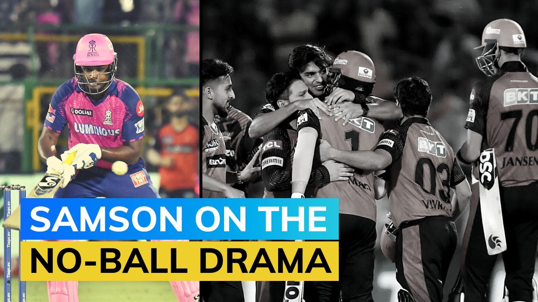 'Matches like these make the IPL special' - RR captain Sanju Samson after no-ball drama