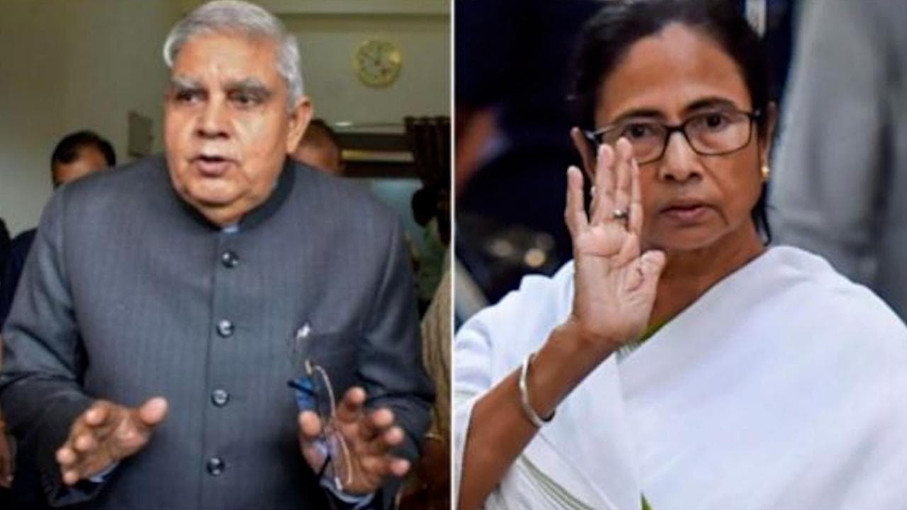 Mamata blocks WB Governor on Twitter; watch Dhankar's tweet in response