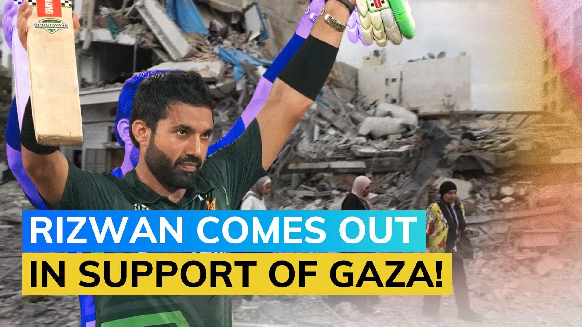 Mohammad Rizwan dedicates match-winning knock in PAK vs SL ODI World Cup 2023 match to Gaza