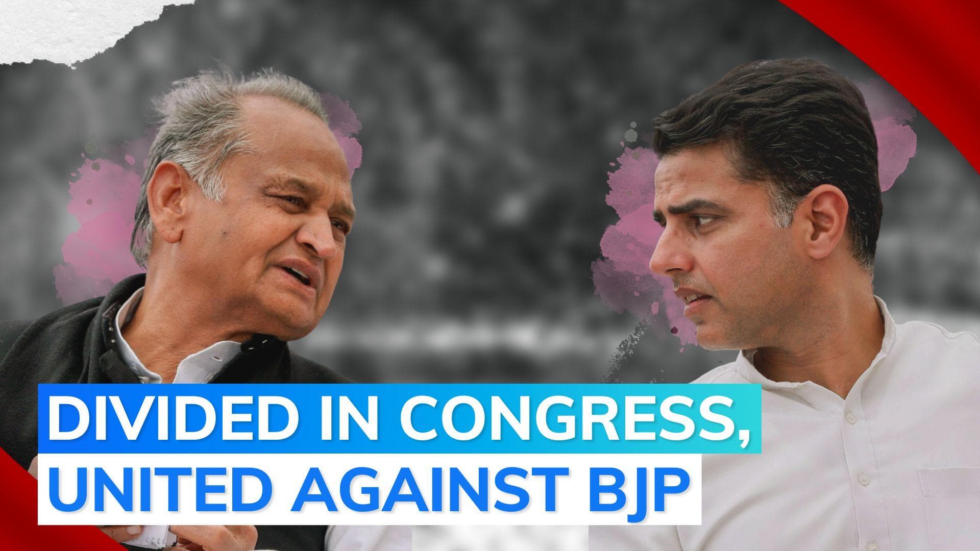 Gehlot's rare support for Sachin Pilot as BJP targets his dad Rajesh Pilot