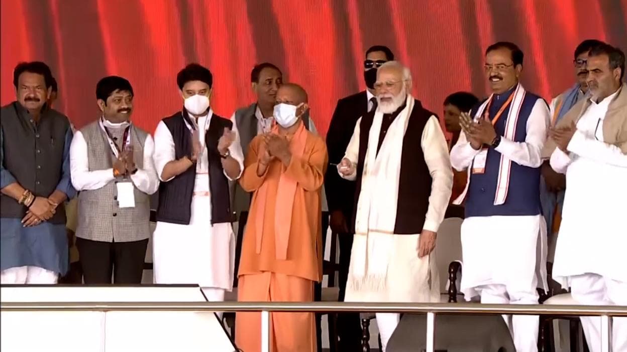 UP Election 2022: PM Modi lays foundation of Noida International Airport at Jewar