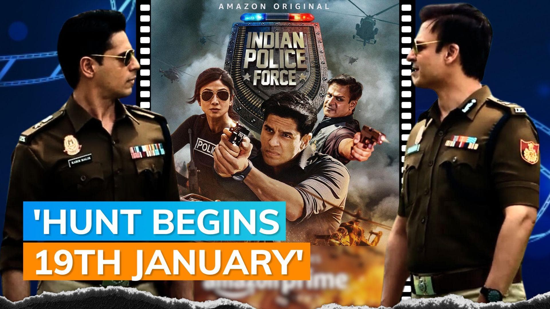 'Indian Police Force' trailer out: Siddharth Malhotra, Shilpa Shetty on search for serial blast killer
