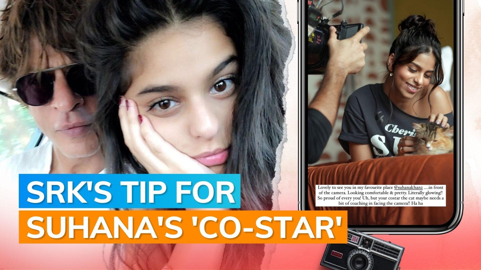 Shah Rukh Khan pens a sweet note for daughter Suhana