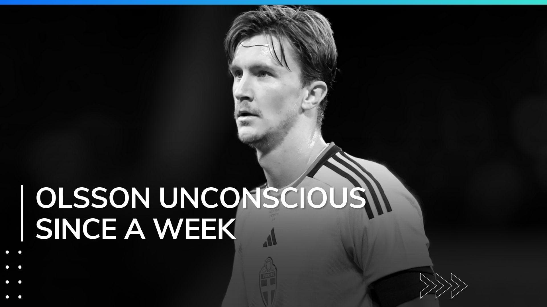 Sweden midfielder Kristoffer Olsson in hospital with brain condition, his Danish club says