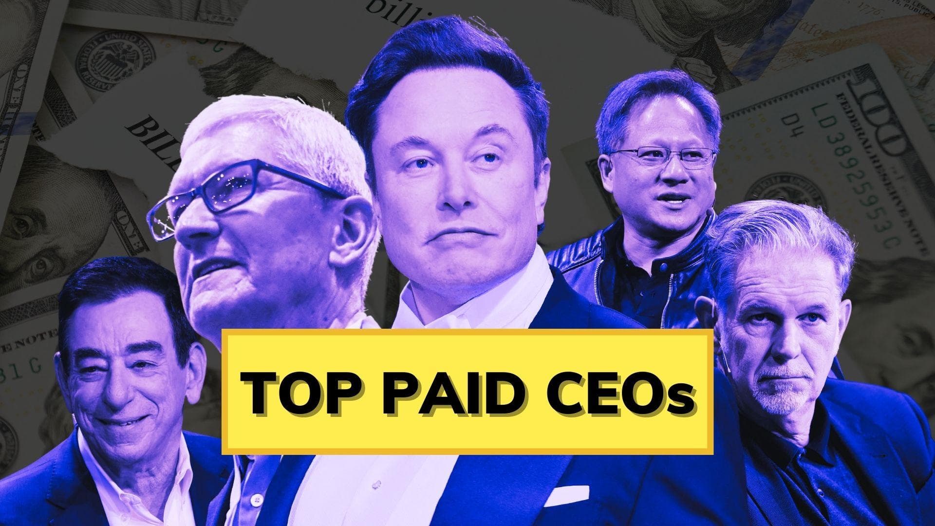 World's top paid CEOs: Yes it is a complete tech takeover! 