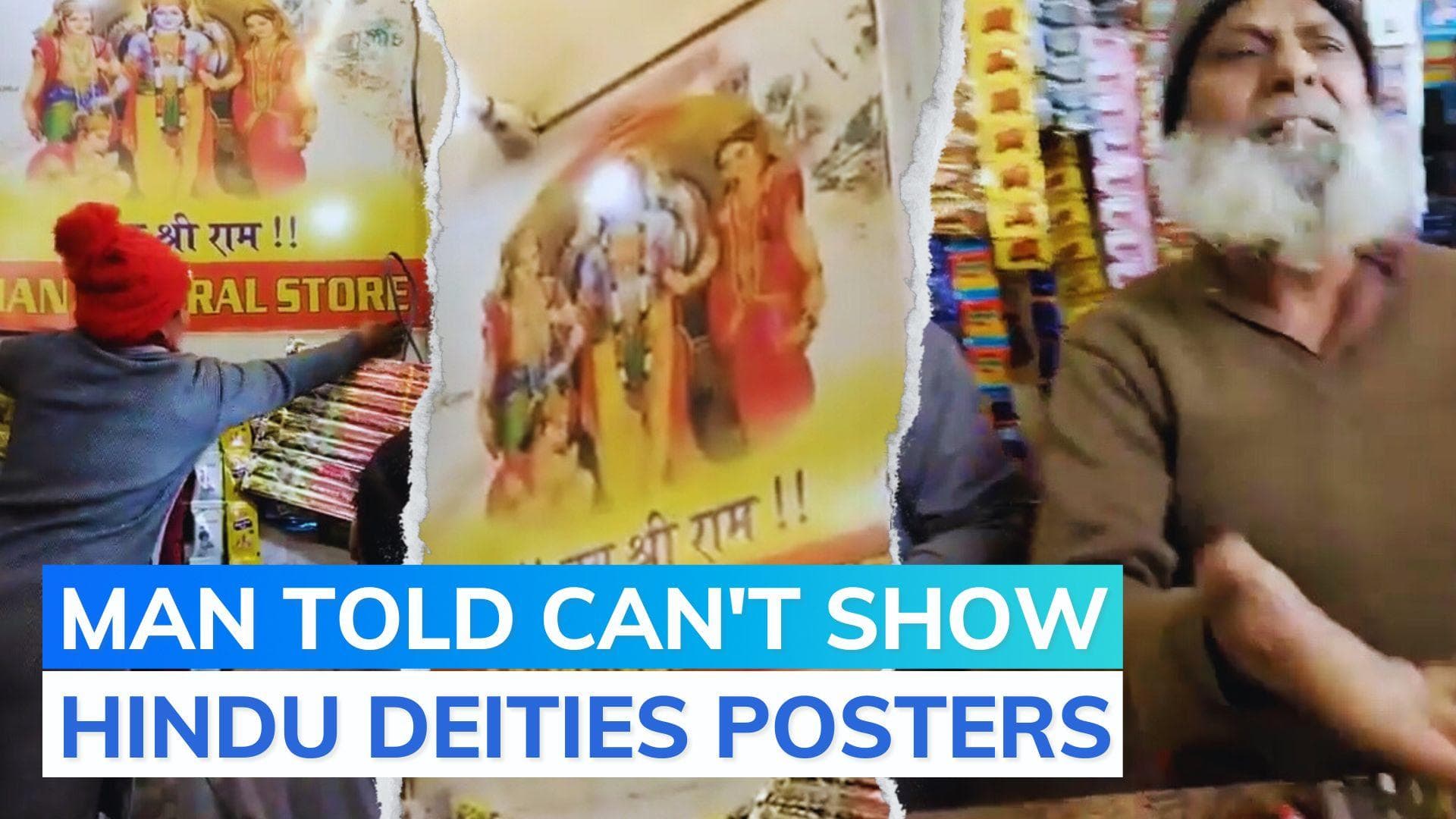 Lord Ram posters removed from Muslim-run shop in Dehradun, case filed