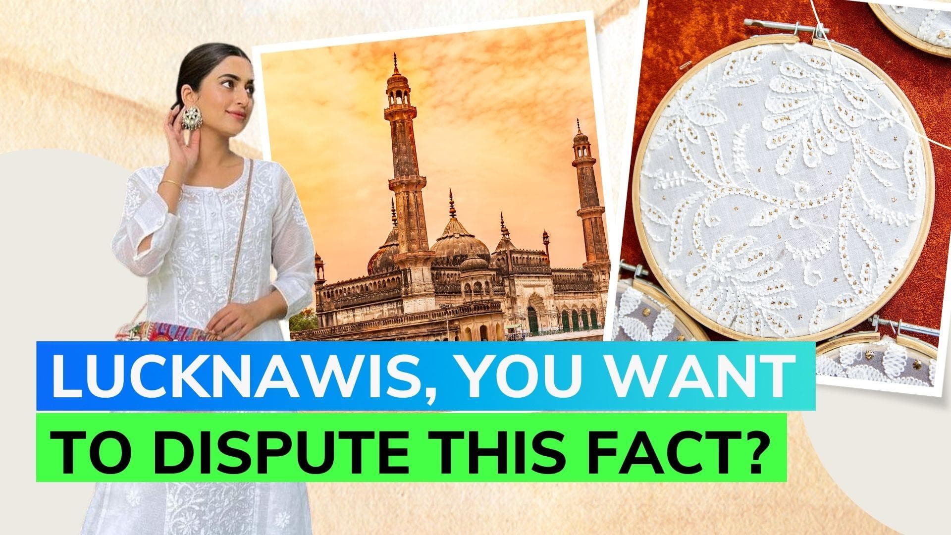 Chikankari's origin is not from Lucknow; know all about the origin of the age old handicraft