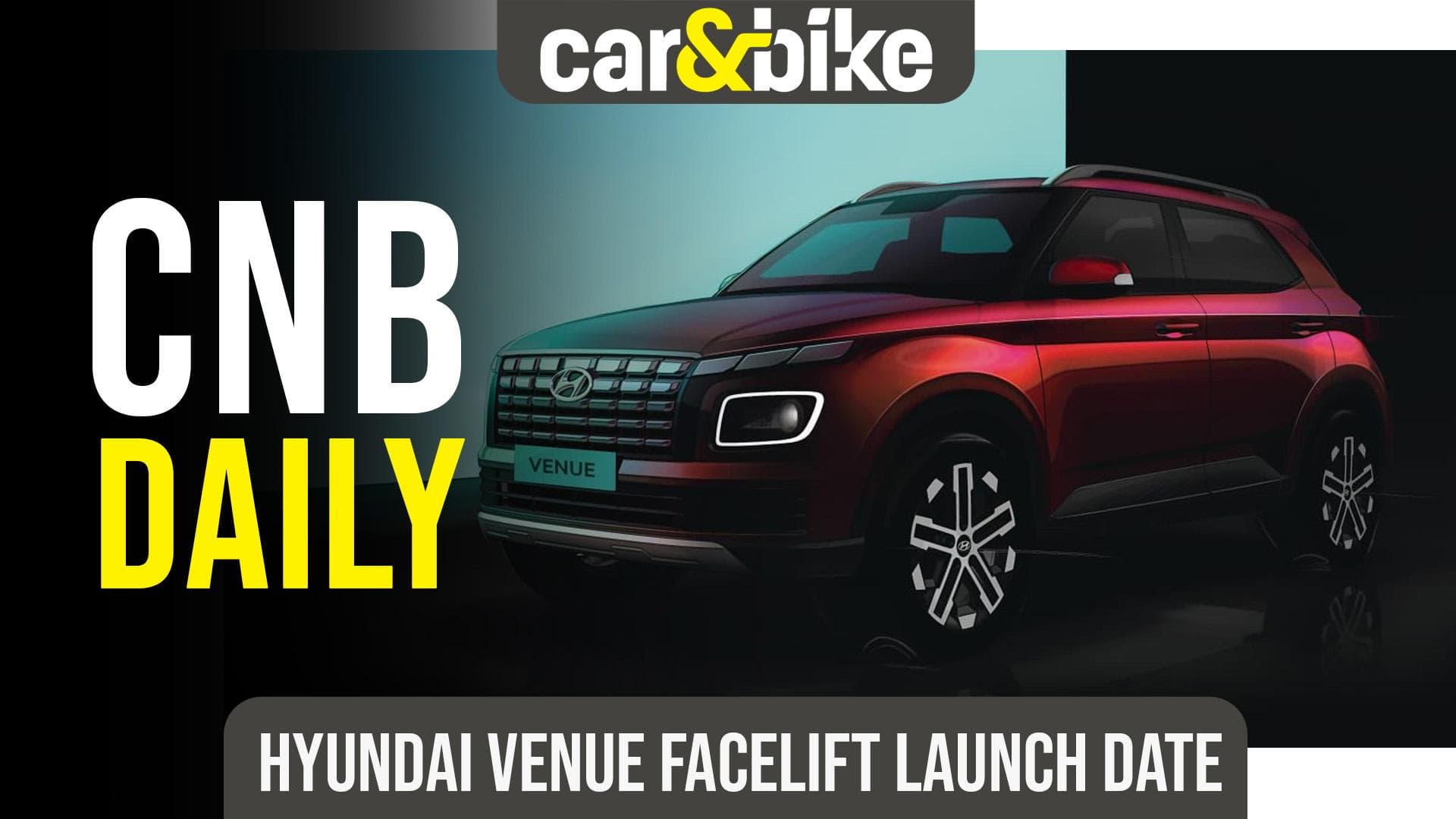 Hyundai Venue Facelift Launch On June 16