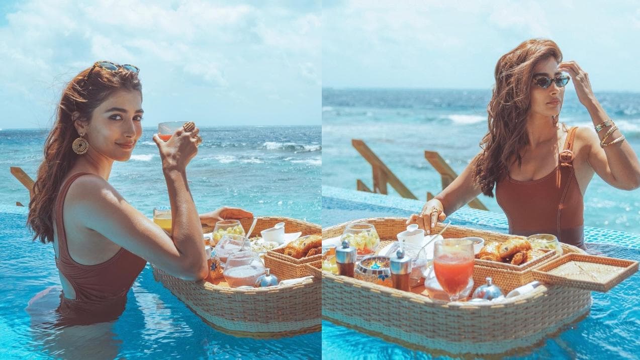 Check out Pooja Hegde's stunning pictures from her vacation in the Maldives