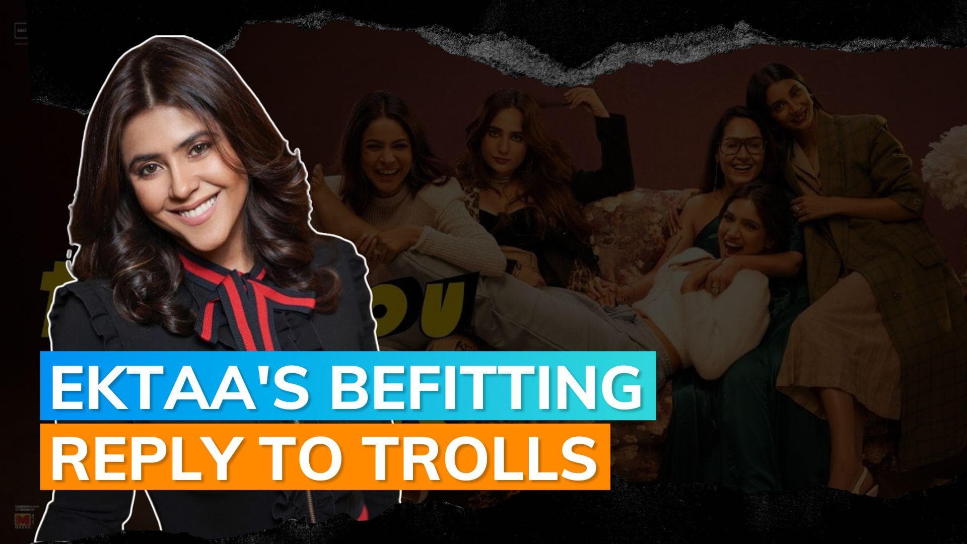 Ektaa Kapoor makes brief comeback on X; hits out at trolls questioning 'Thank You For Coming'