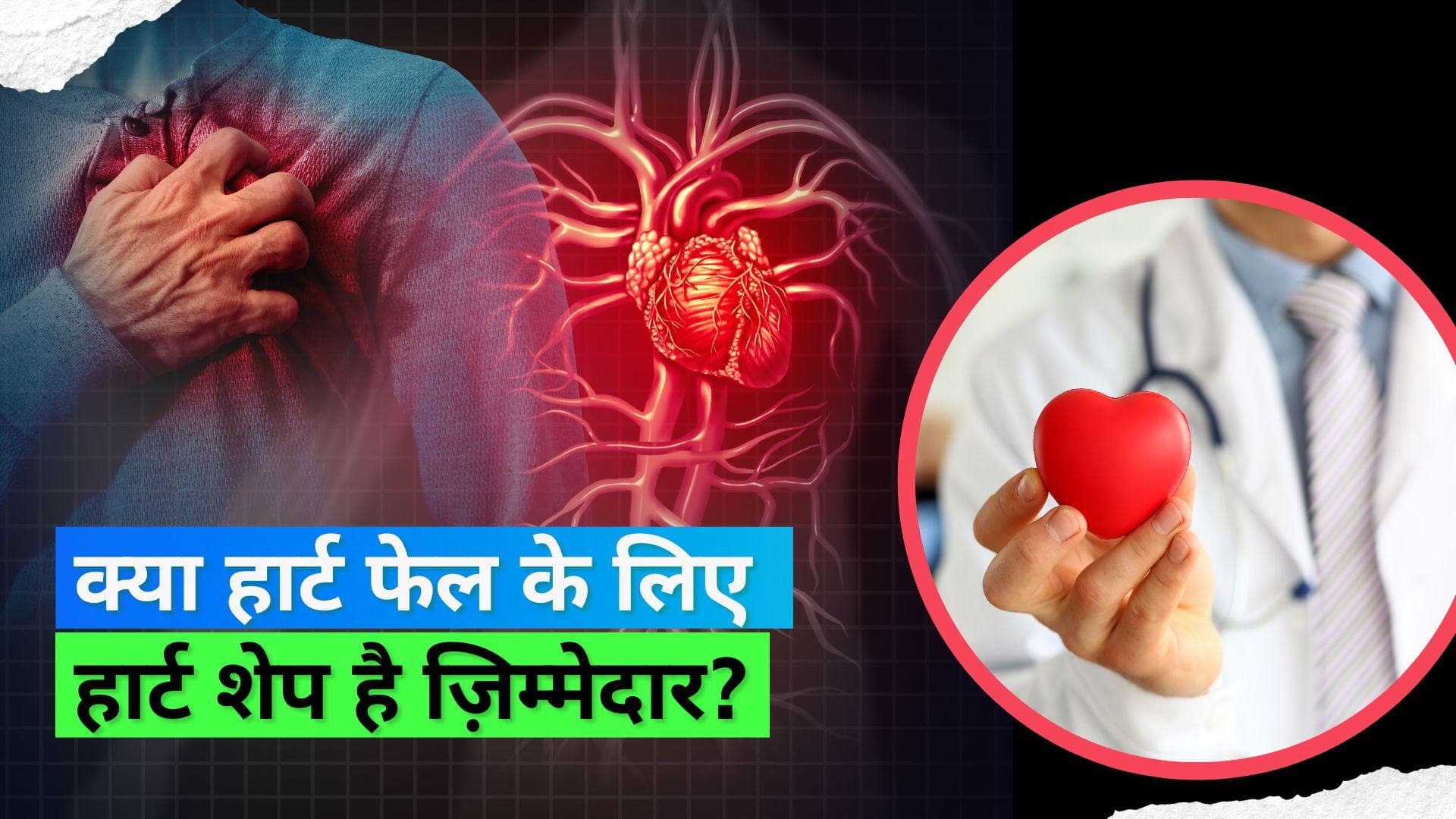 Heart Shape: दिल संबंधी समस्या का कारण बन सकता है दिल का आकार, स्टडी में आया सामने