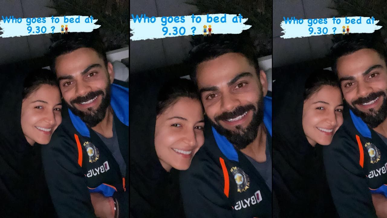 Virat Kohli-Anushka Sharma : ‘কে ৯.৩০টার সময় ঘুমোতে যায় ?’ বিরাটকে নিয়ে মিষ্টি পোস্ট অনুষ্কার