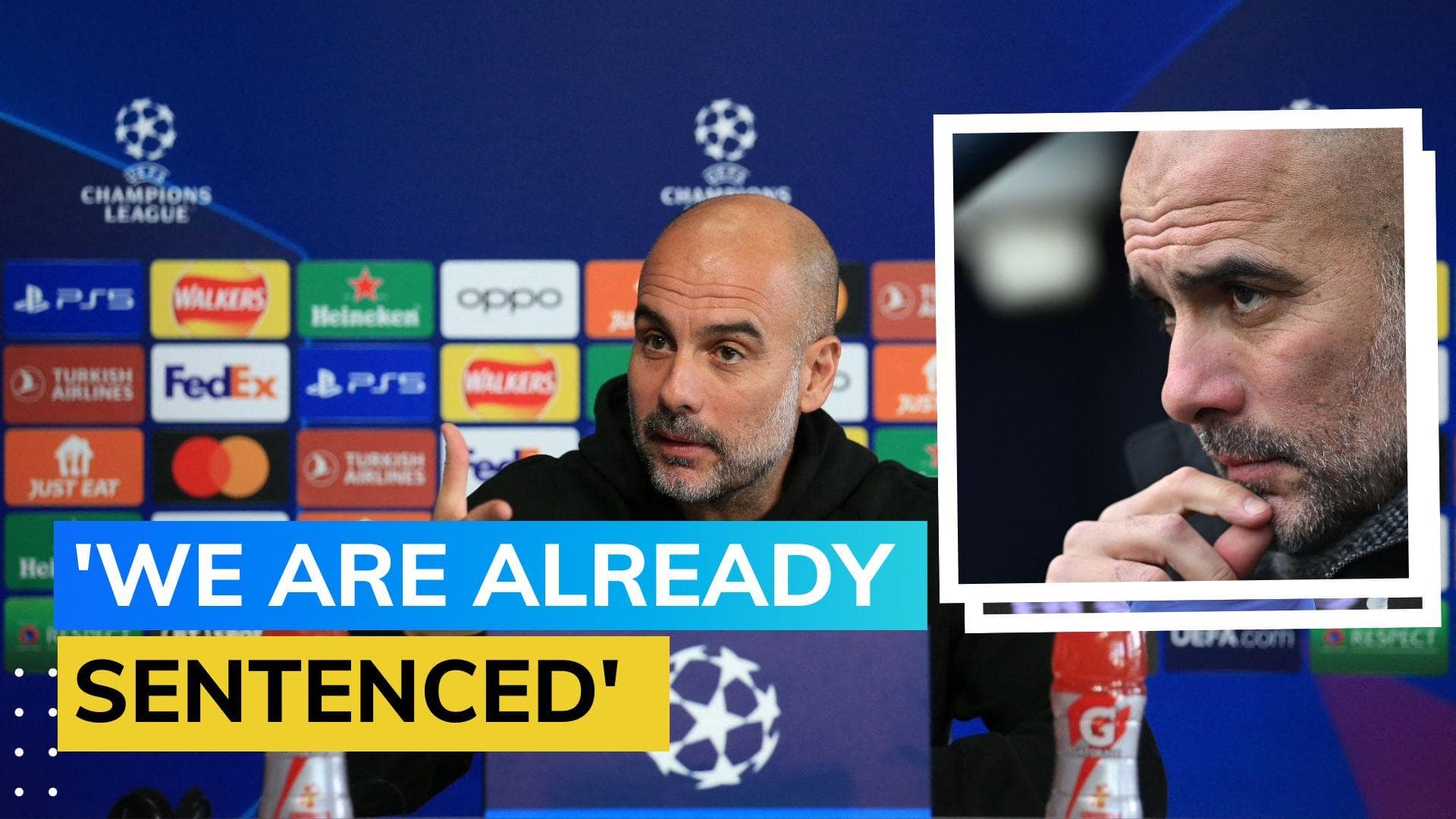 'Manchester City have already been condemned' - Pep Guardiola on Premier League charges