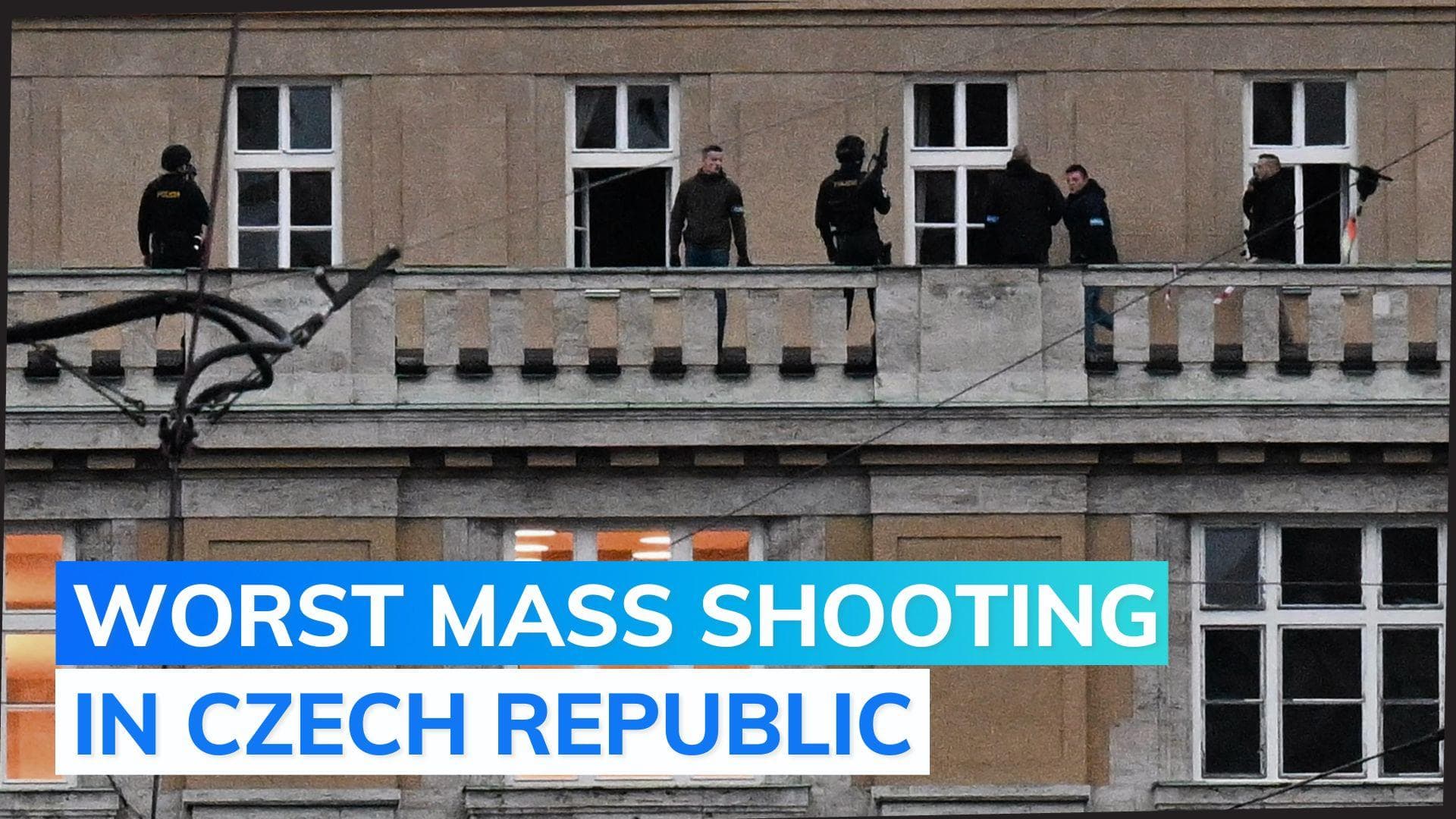 14 killed, 25 injured as student opens fire at Prague university