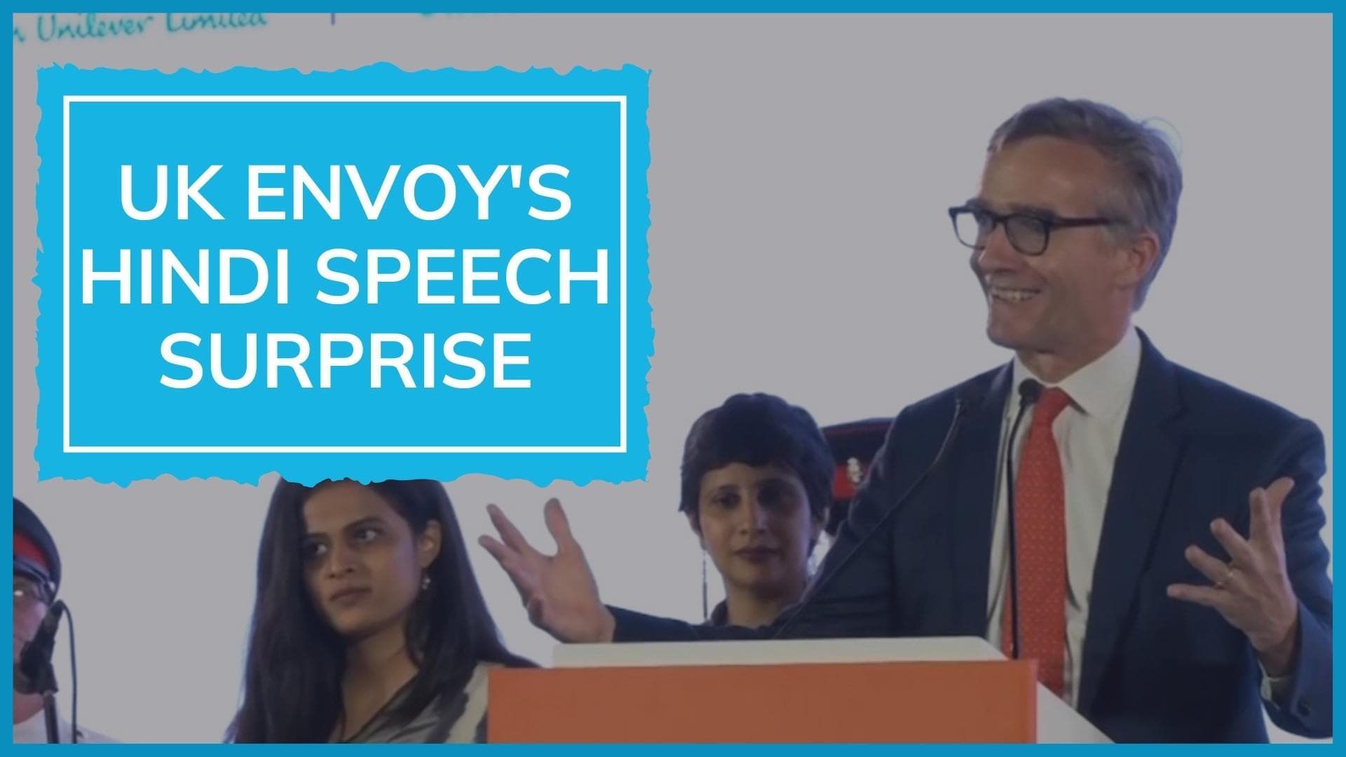 'Aj kal Ukraine mei...': UK envoy speaks in Hindi at Queen's Birthday Party