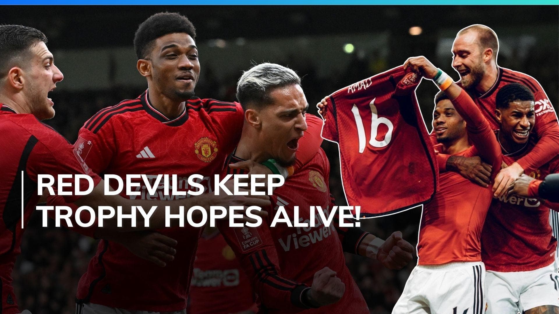 Watch FA Cup highlights! Amad Diallo scores extra-time winner as Manchester United knock out Liverpool