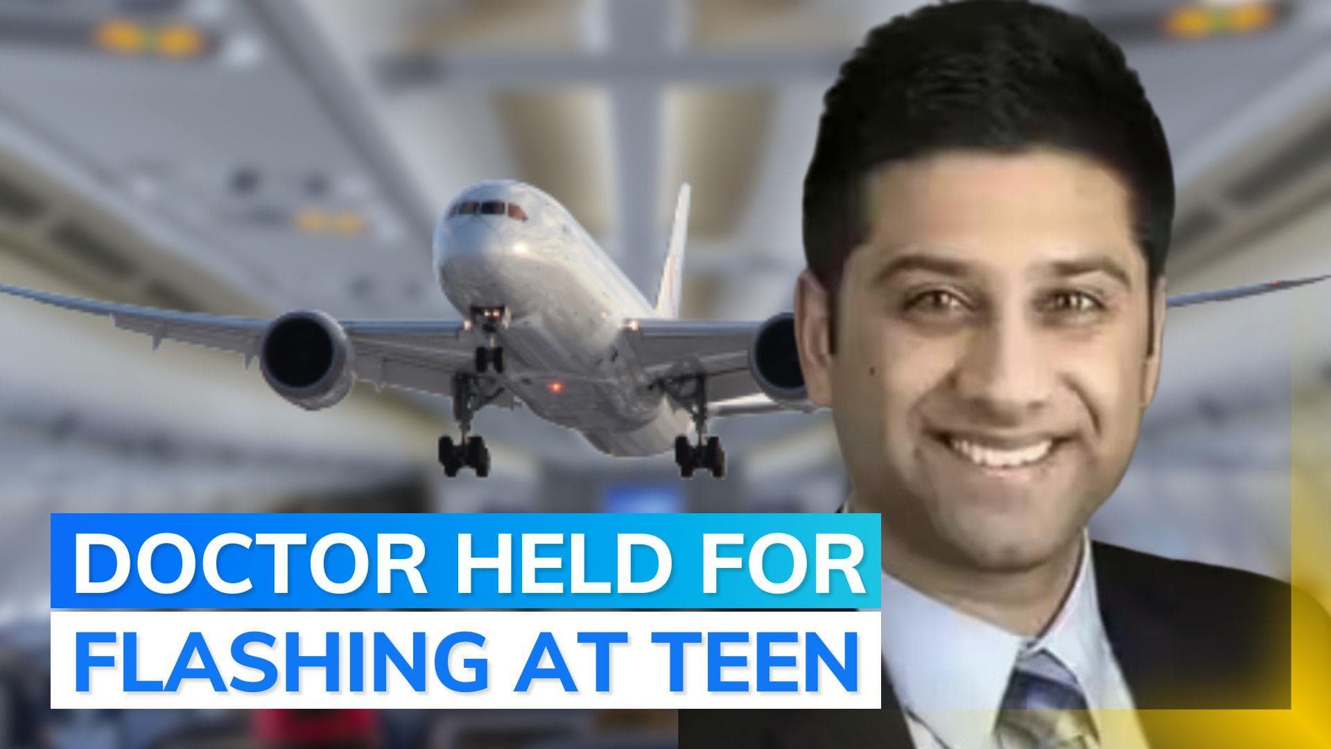 USA: Indian-origin doctor accused of performing lewd act in front of teen on flight held