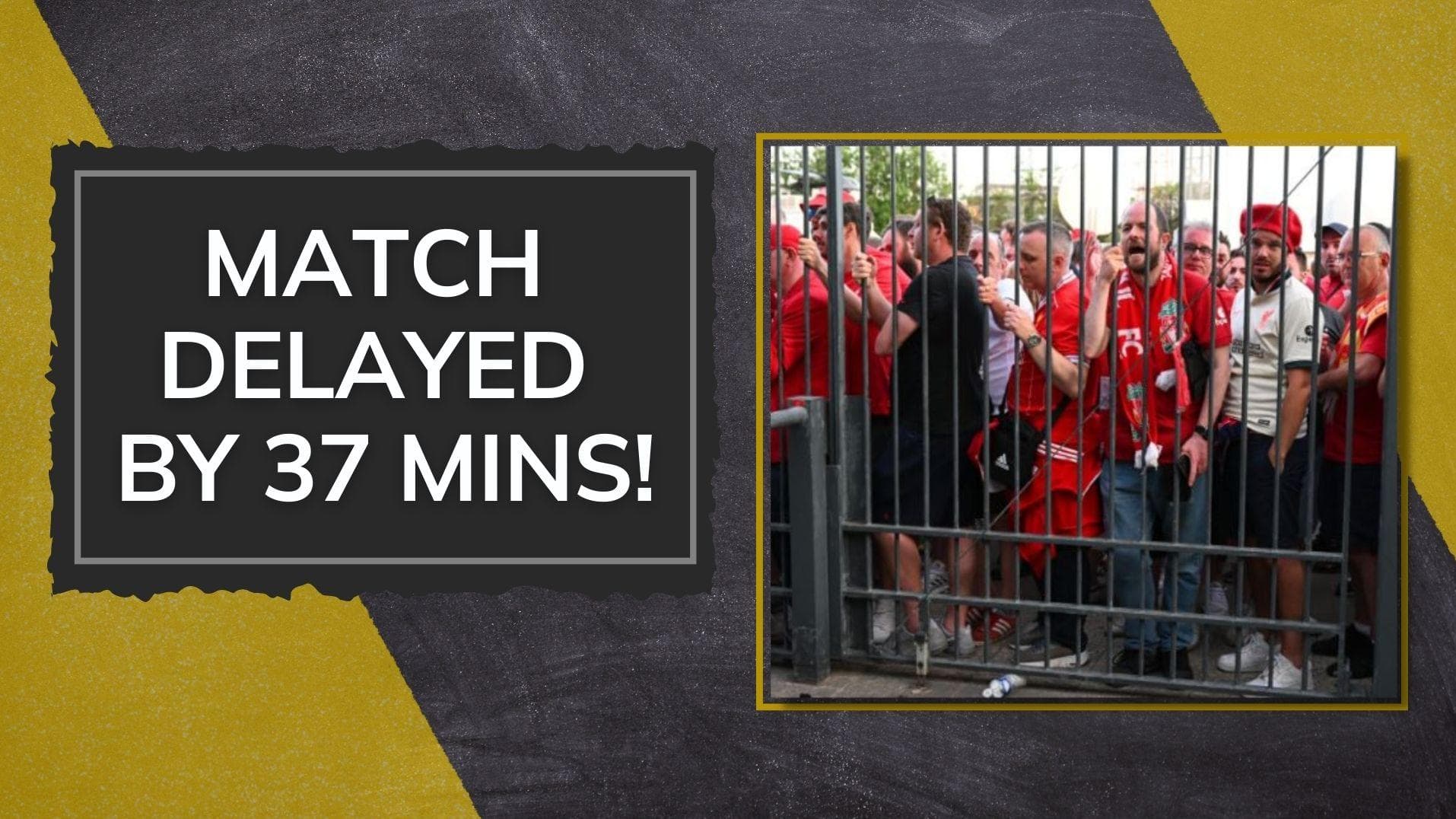 'Teargassed, treated like animals', chaos at Champions League final venue