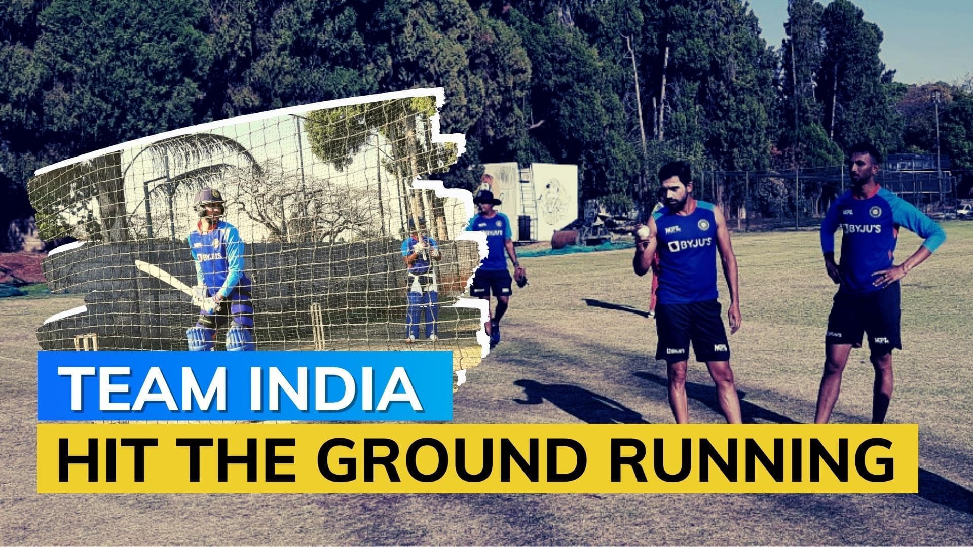 India tour of Zimbabwe: KL Rahul-led Team India take part in 1st practice session in Harare
