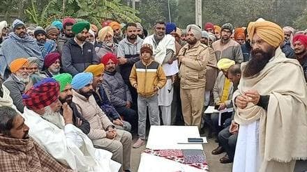 Minister Gurmeet Khudian visits Raike Kalan village in Bathinda