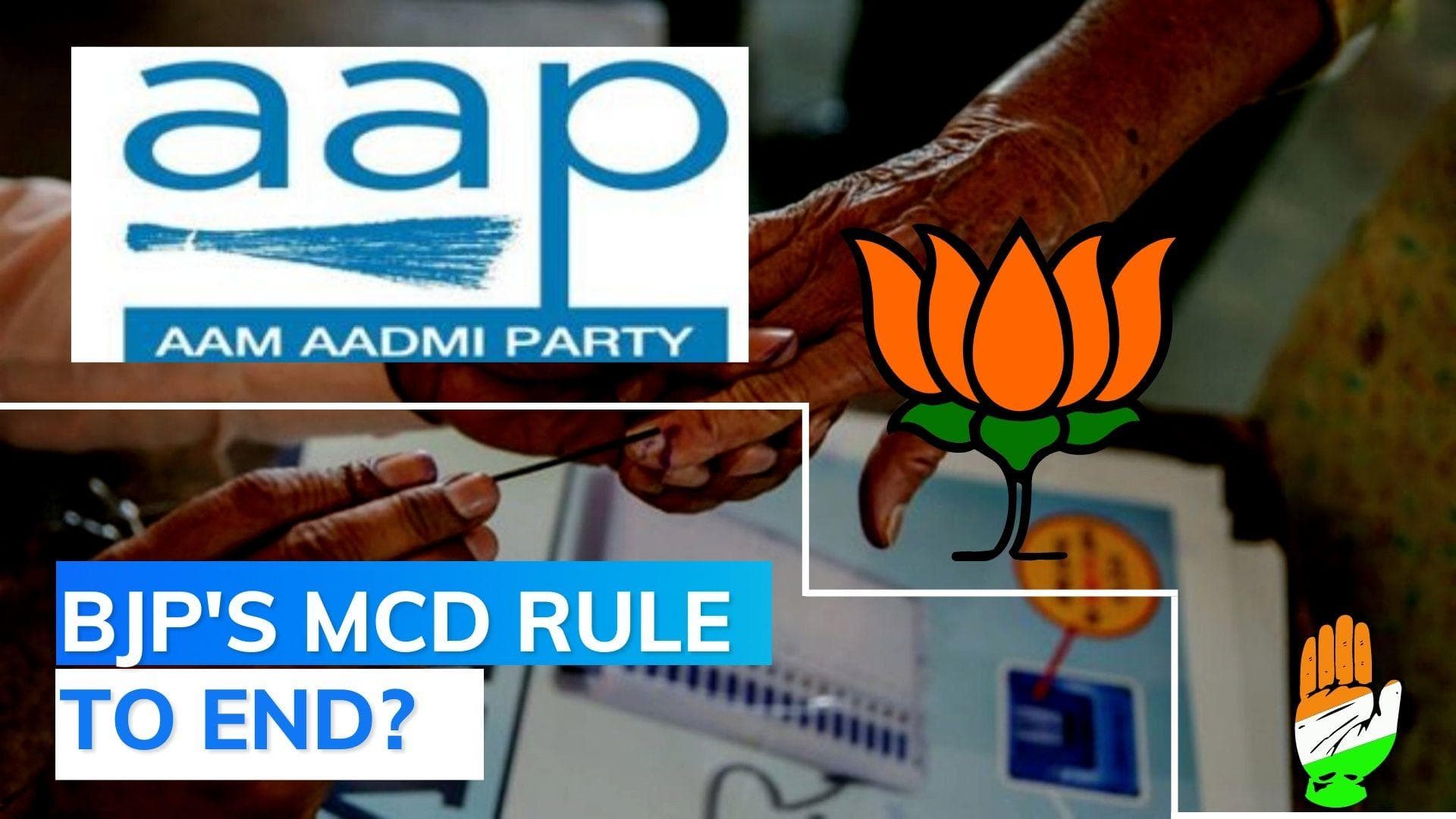 Exit polls predict a victory for AAP in Delhi municipal elections