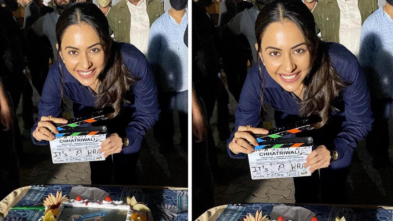 Rakul Preet Singh ने पूरी की फिल्म 'Chhatriwali' की शूटिंग, फिल्म को लेकर कही ये बात 