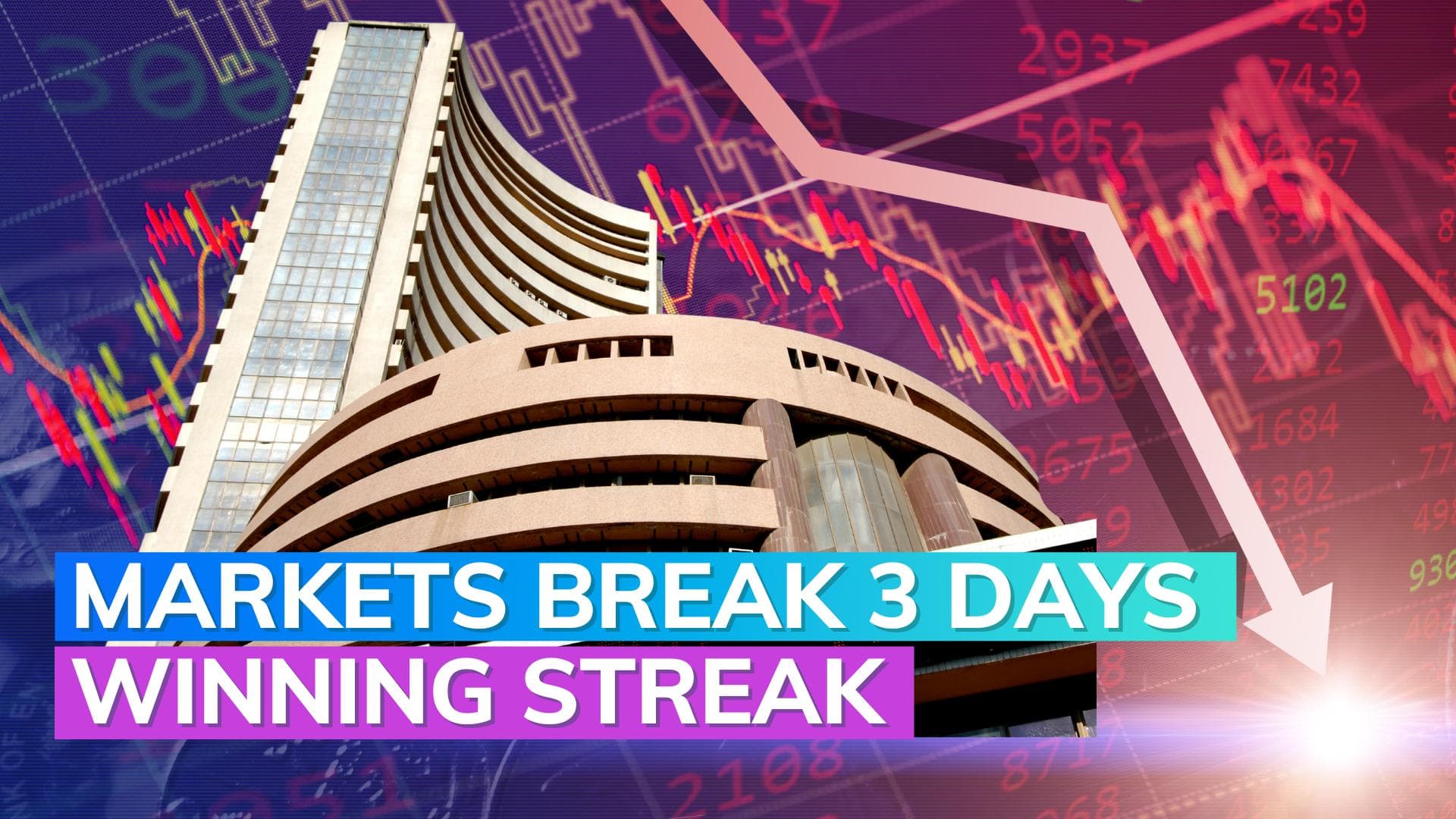  Nifty below 19,400, Sensex falls 200 points; equity markets settle lower after three days of rally