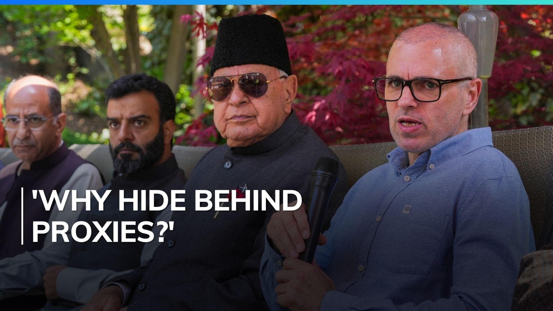 Omar Abdullah dares BJP to field own candidates in Kashmir | Lok Sabha polls